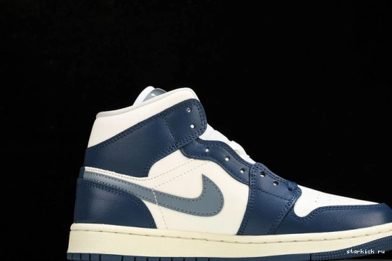  BQ6472-414 Air Mid French  Blue BQ6472-414 Jordan 1 0825